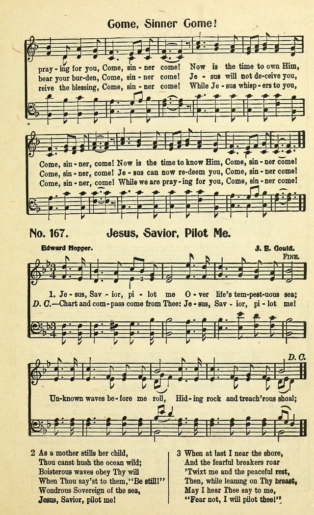 Christian Gospel Hymns: for church, Sunday school, and evangelistic meetings: contains the cream of all the old songs, and the very best of all the new page 175