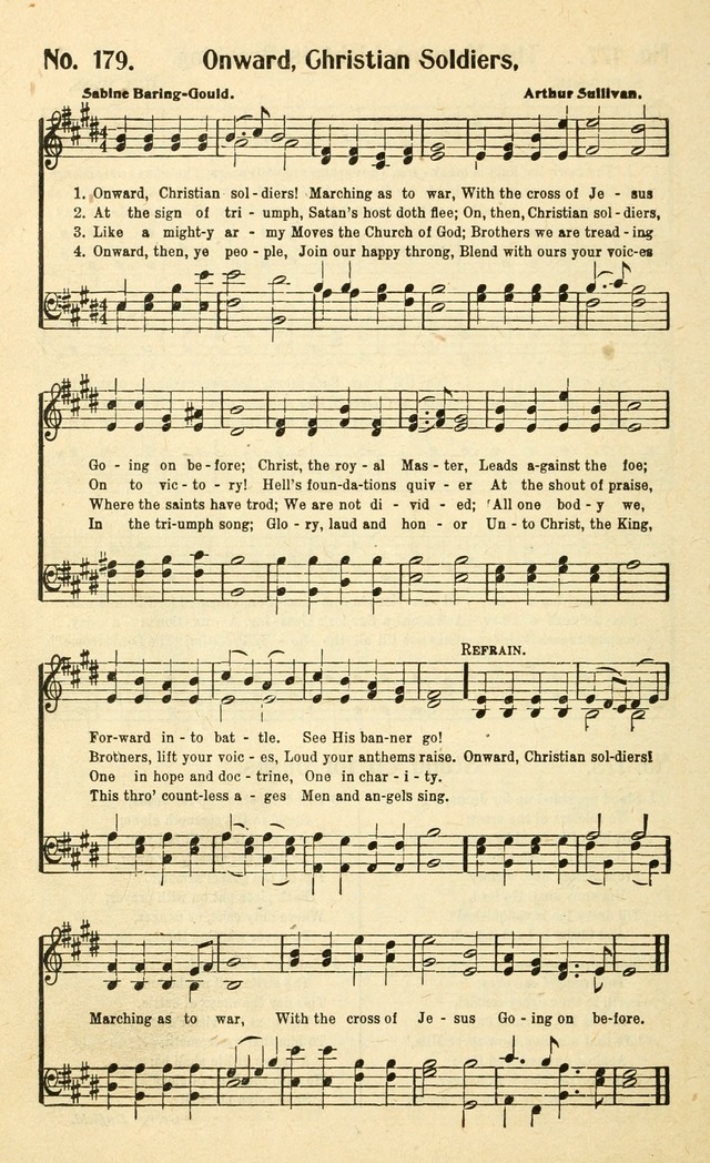 Christian Gospel Hymns: for church, Sunday school, and evangelistic meetings: contains the cream of all the old songs, and the very best of all the new page 182