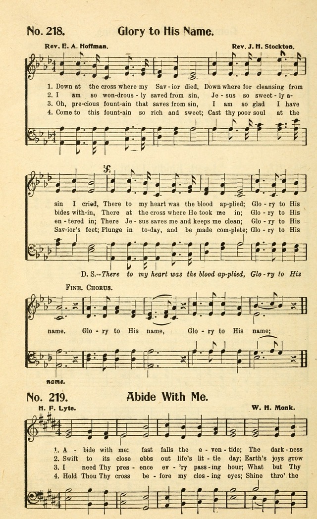 Christian Gospel Hymns: for church, Sunday school, and evangelistic meetings: contains the cream of all the old songs, and the very best of all the new page 206