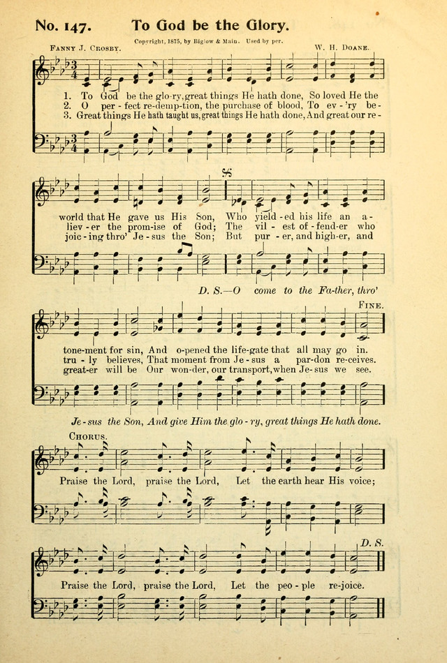 The Century Gospel Songs page 147