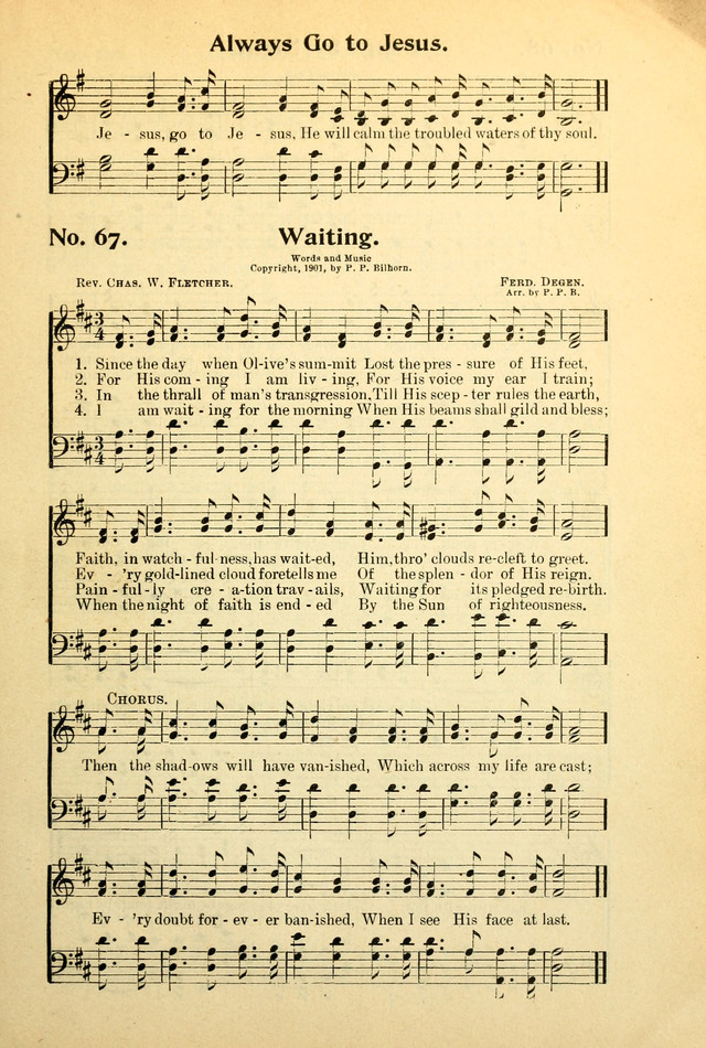 The Century Gospel Songs page 67