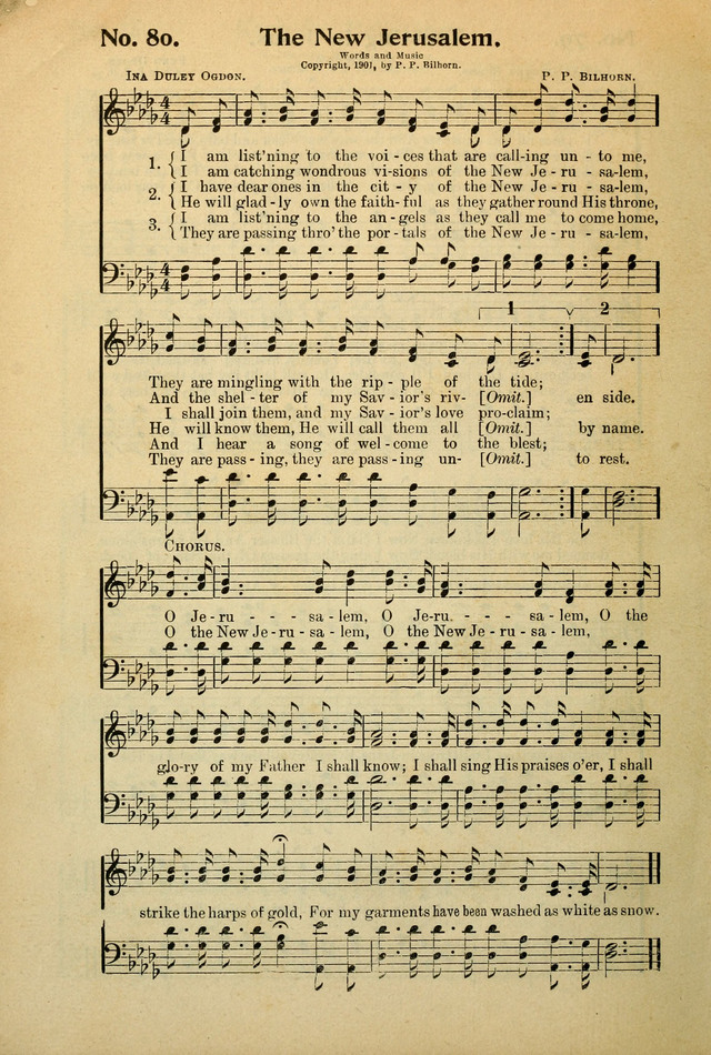 The Century Gospel Songs page 80