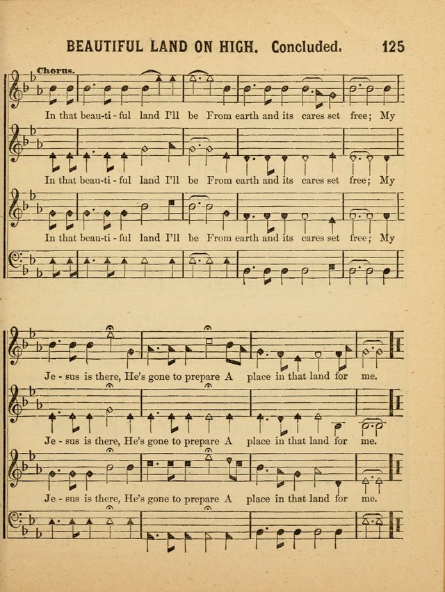 Crystal Gems for the Sabbath School: containing a choice collection of new hymns and tunes, suitable for anniversaries, and all other exercises of the Sabbath-school... page 125