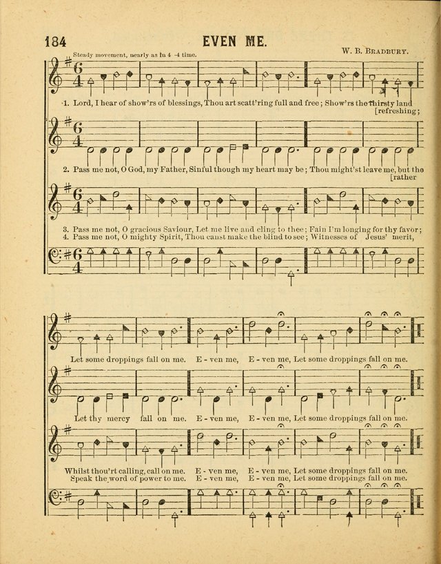 Crystal Gems for the Sabbath School: containing a choice collection of new hymns and tunes, suitable for anniversaries, and all other exercises of the Sabbath-school... page 184
