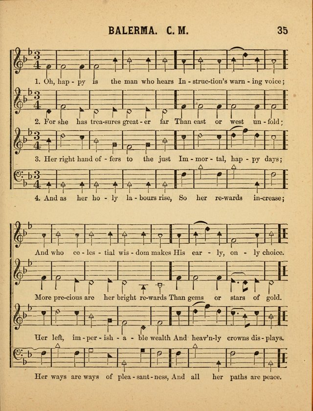 Crystal Gems for the Sabbath School: containing a choice collection of new hymns and tunes, suitable for anniversaries, and all other exercises of the Sabbath-school... page 35