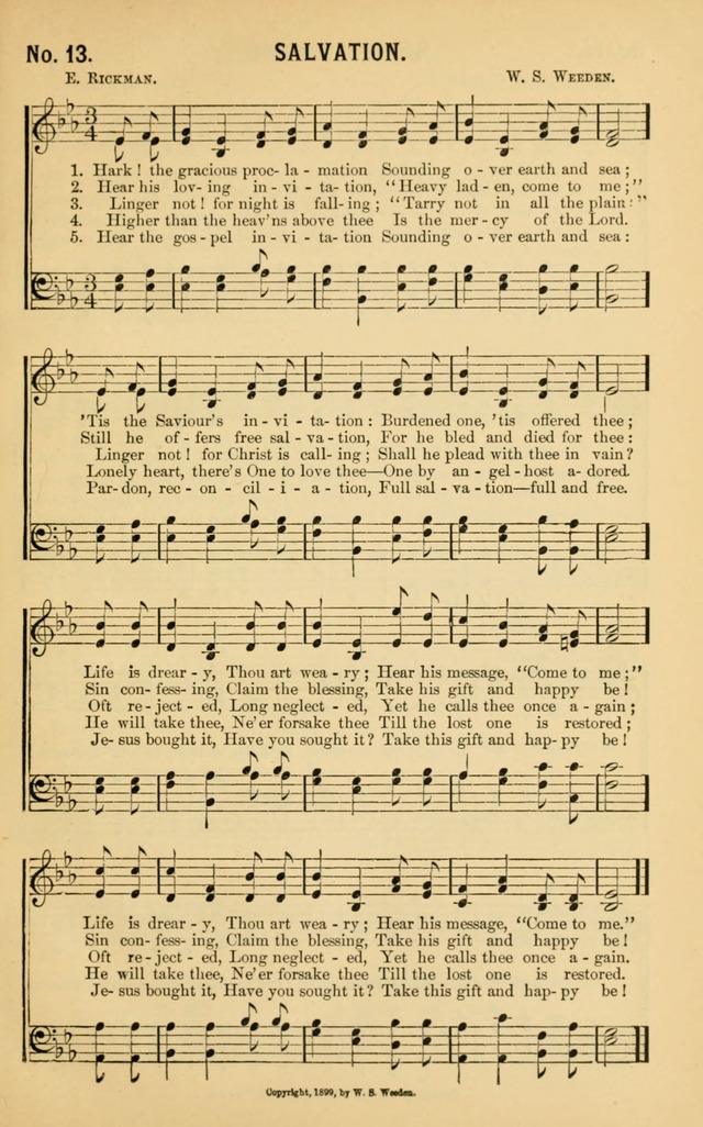 Christian Hymns No. 1 page 13