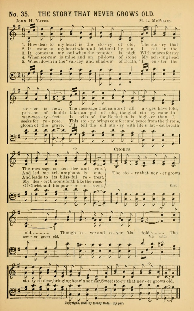 Christian Hymns No. 1 page 35