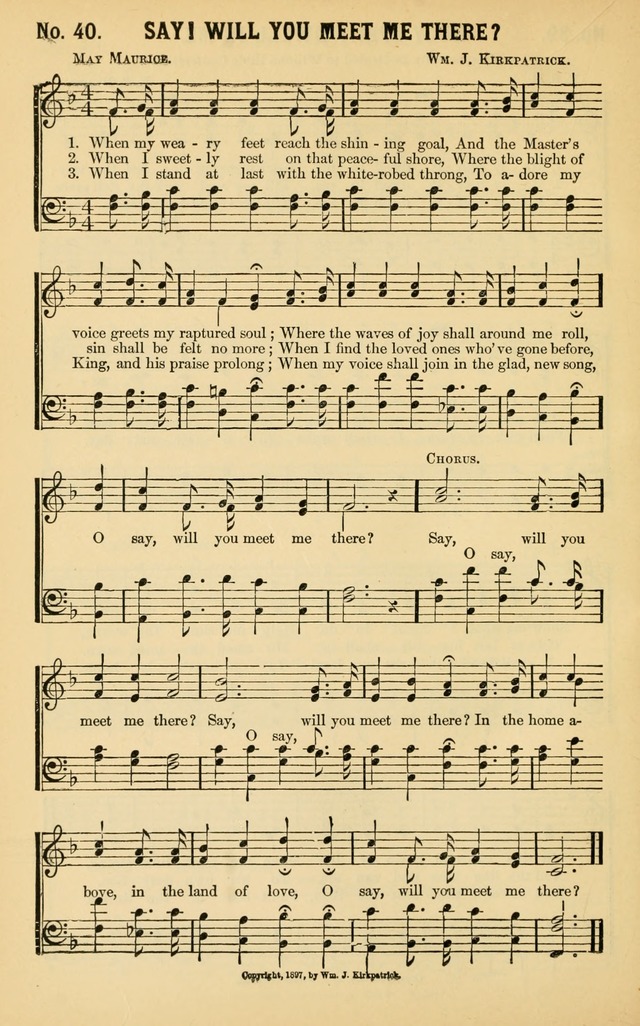 Christian Hymns No. 1 page 40