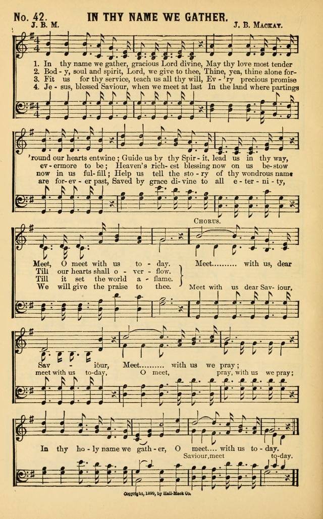 Christian Hymns No. 1 page 42