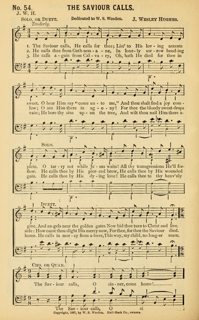 Christian Hymns No. 1 page 54