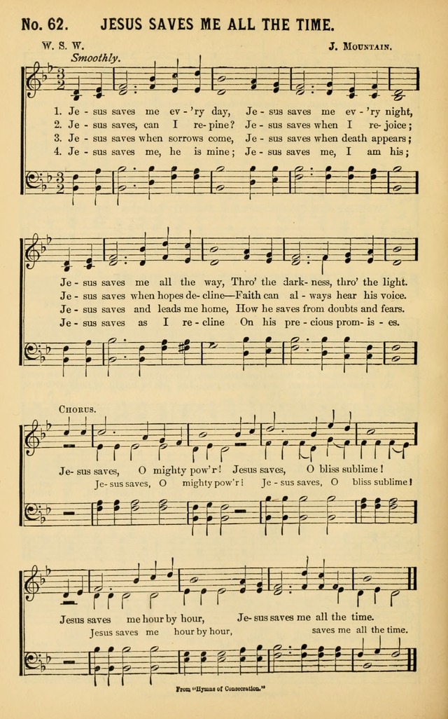 Christian Hymns No. 1 page 62