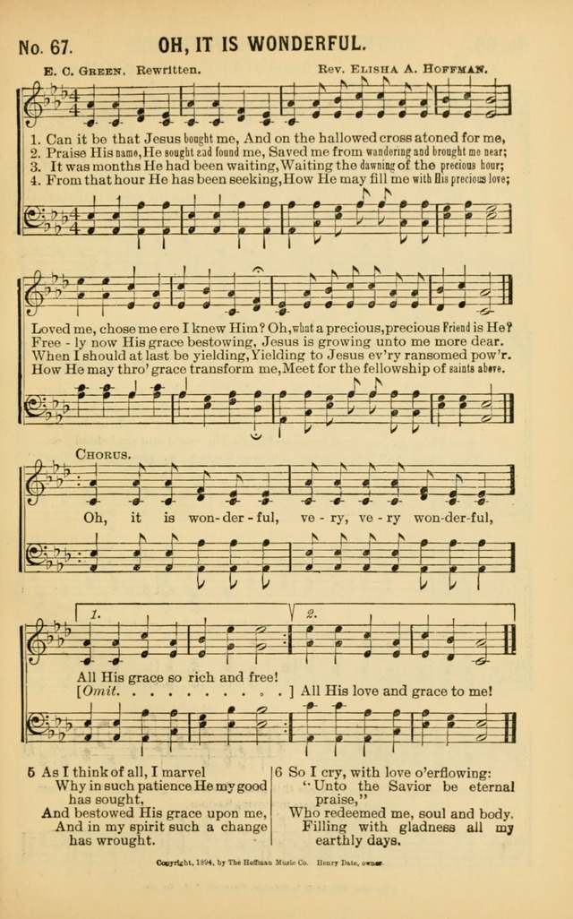 Christian Hymns No. 1 page 67