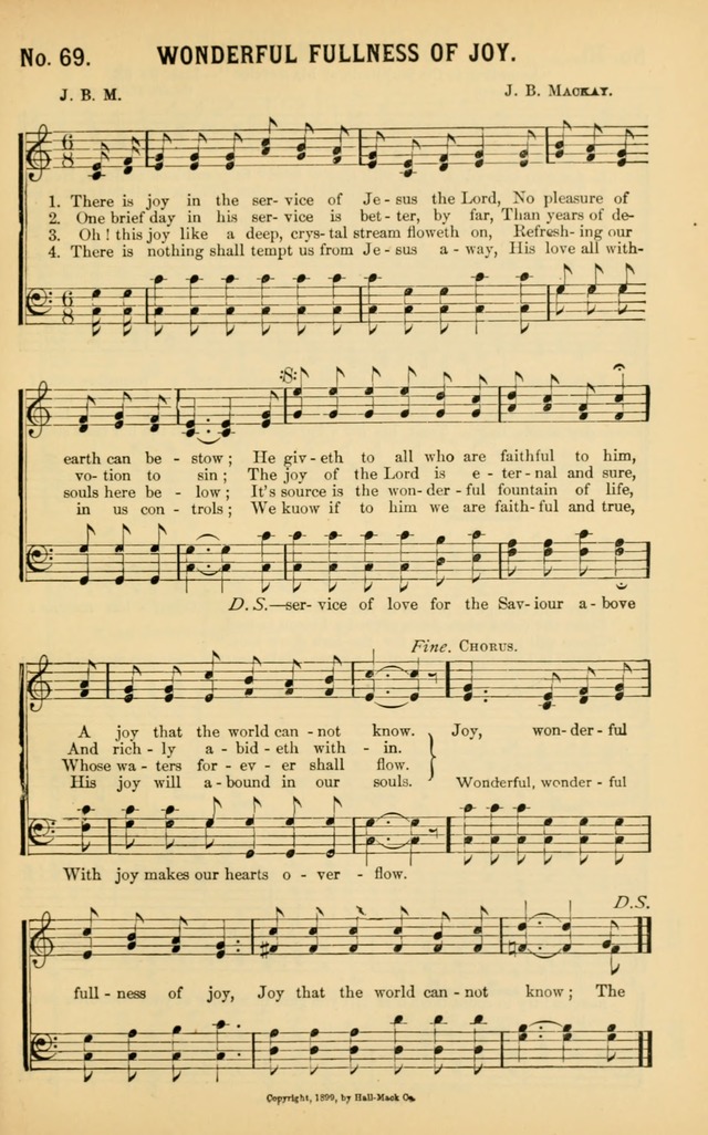 Christian Hymns No. 1 page 69