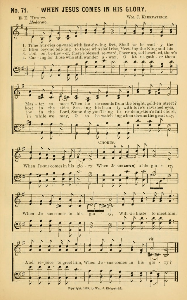 Christian Hymns No. 1 page 71