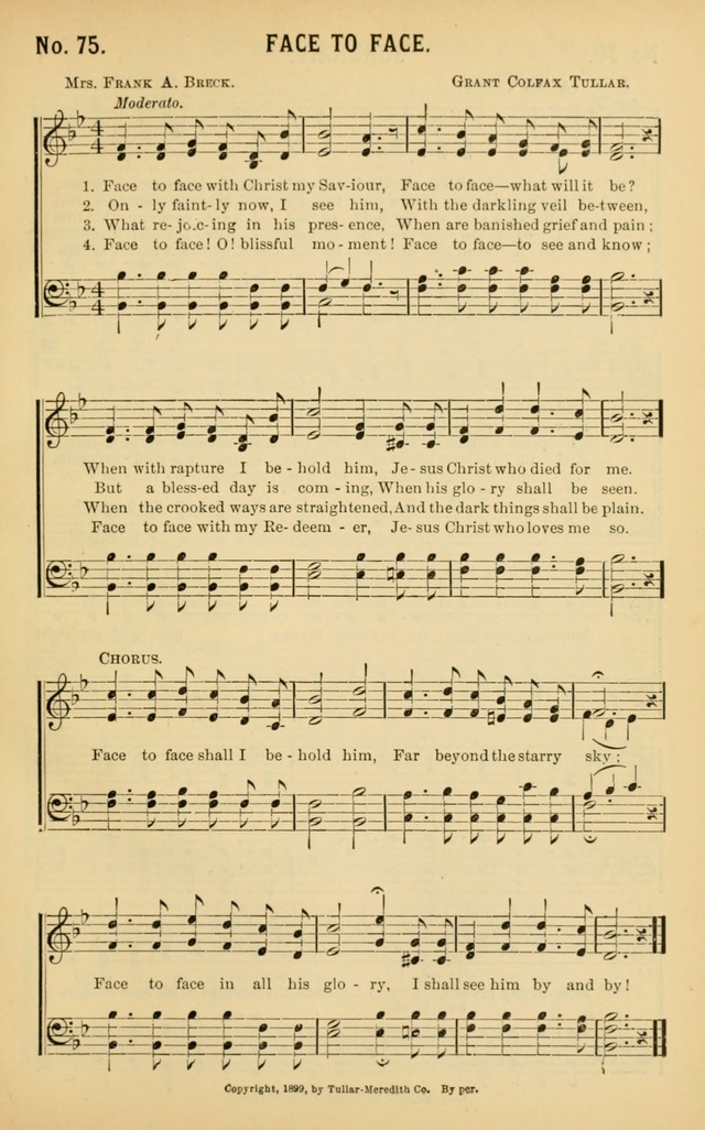Christian Hymns No. 1 page 75