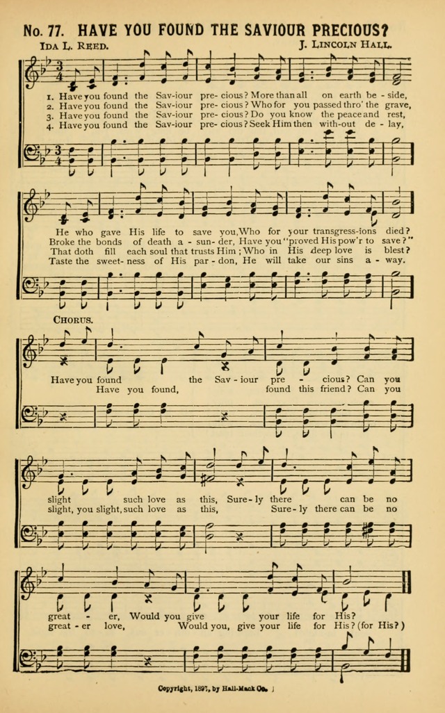 Christian Hymns No. 1 page 77