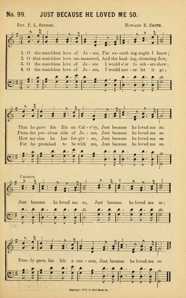 Christian Hymns No. 1 page 99