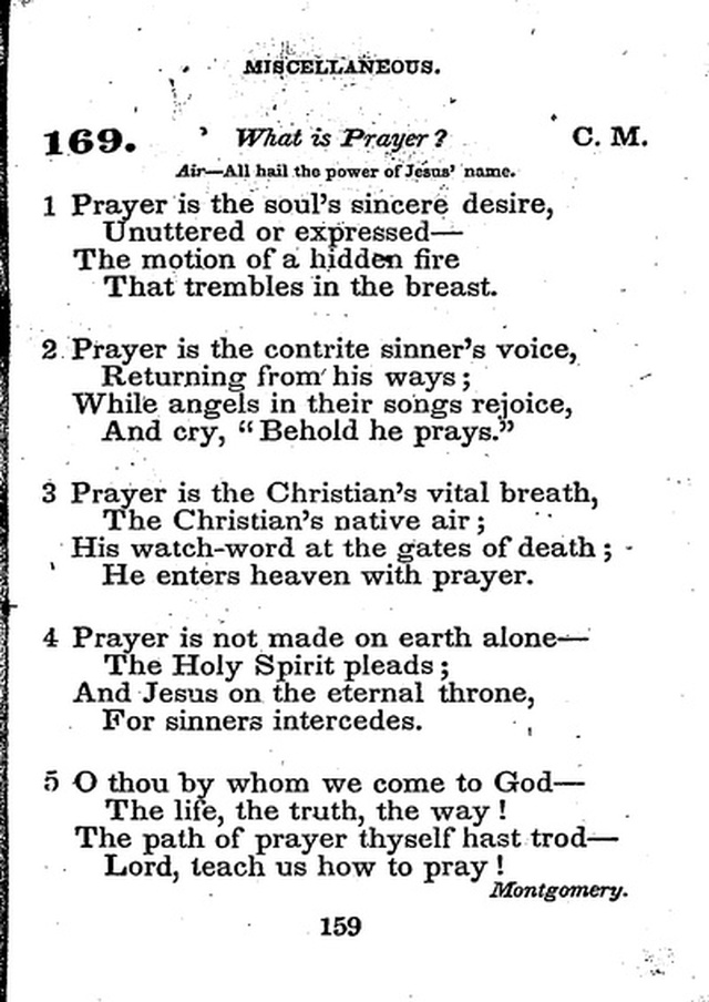 Conference Hymns. a new collection of hymns, designed especially for use in conference and prayer meetings, and family worship. page 173