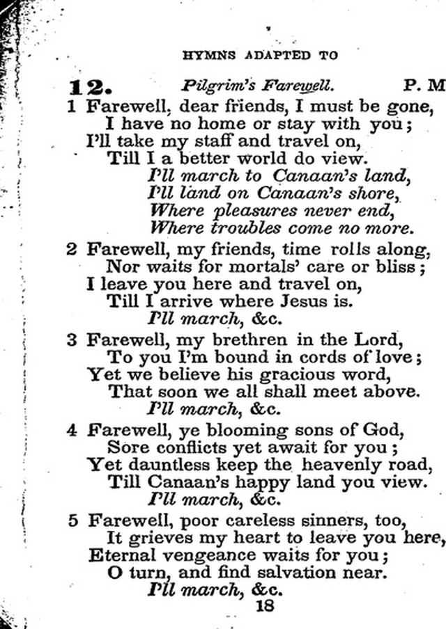 Conference Hymns. a new collection of hymns, designed especially for use in conference and prayer meetings, and family worship. page 30