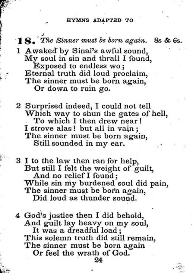 Conference Hymns. a new collection of hymns, designed especially for use in conference and prayer meetings, and family worship. page 36