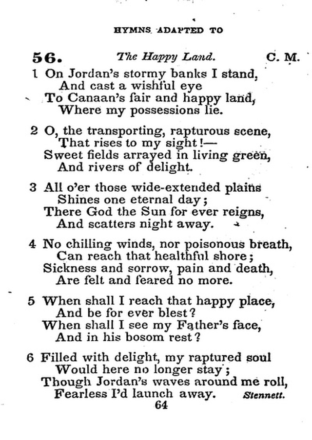 Conference Hymns. a new collection of hymns, designed especially for use in conference and prayer meetings, and family worship. page 78