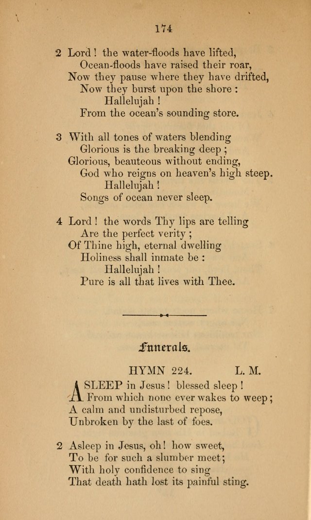 A Collection of Hymns page 174