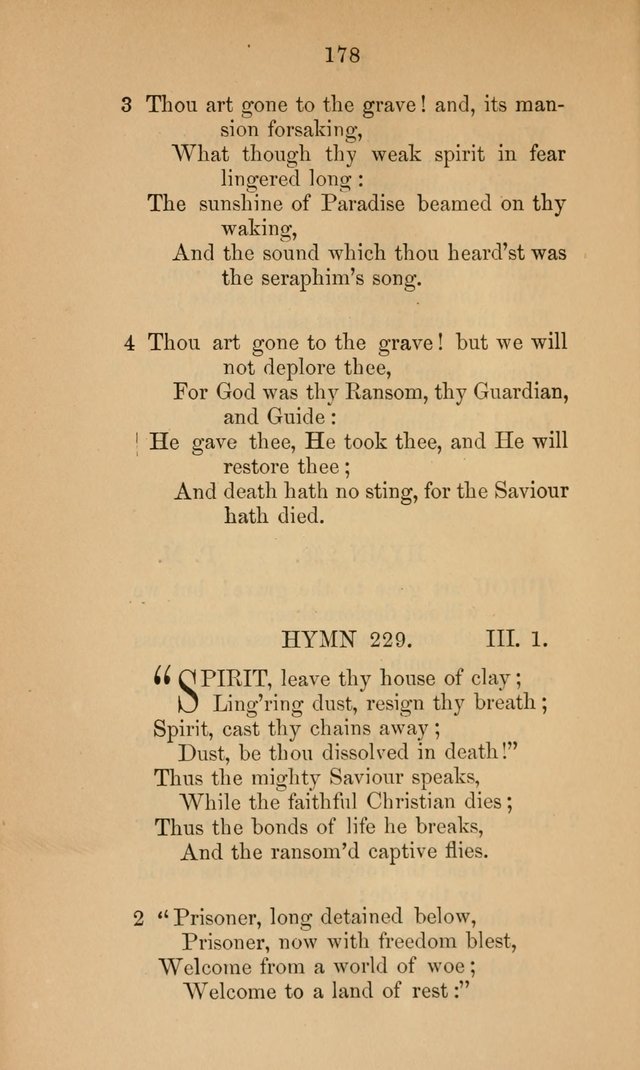 A Collection of Hymns page 178