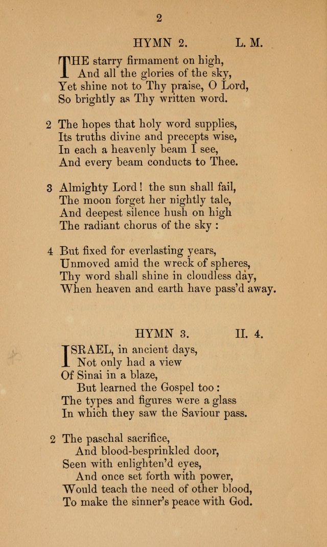 A Collection of Hymns page 2