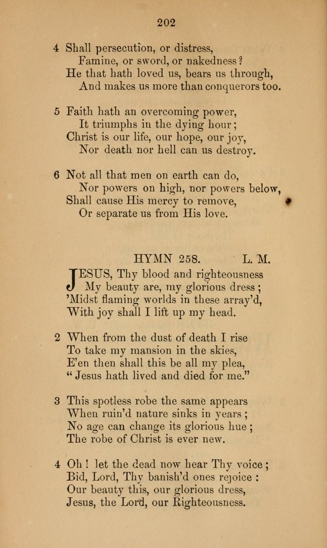 A Collection of Hymns page 202