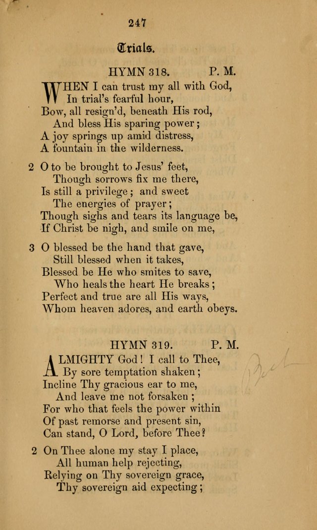A Collection of Hymns page 247