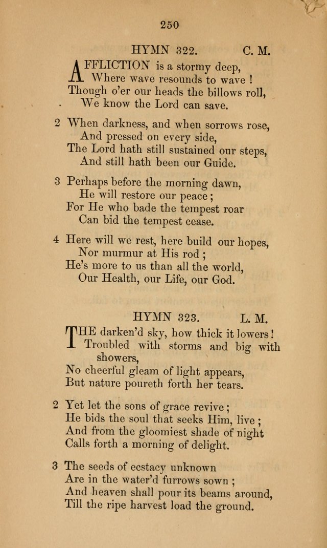 A Collection of Hymns page 250