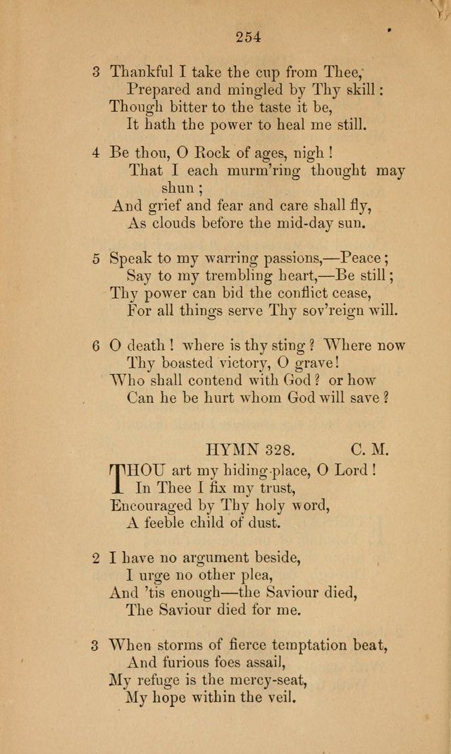A Collection of Hymns page 254