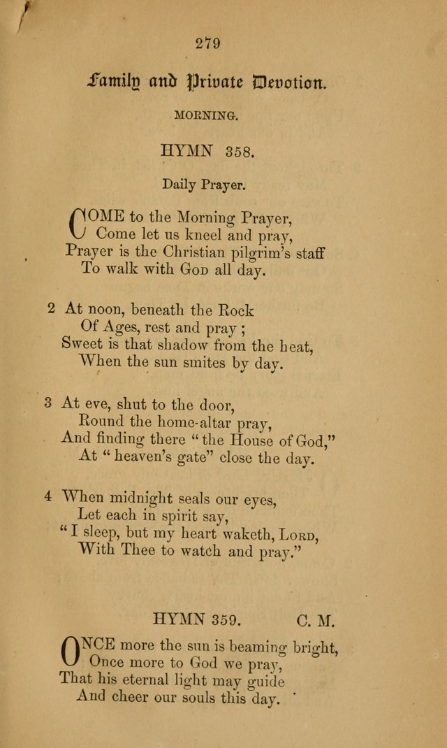 A Collection of Hymns page 279