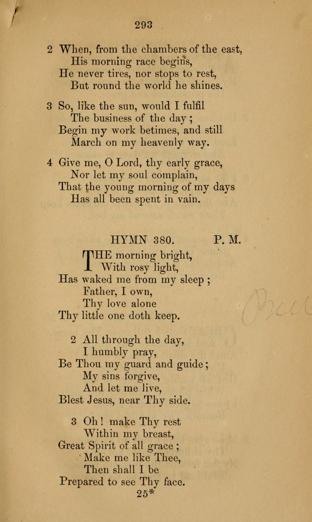 A Collection of Hymns page 293