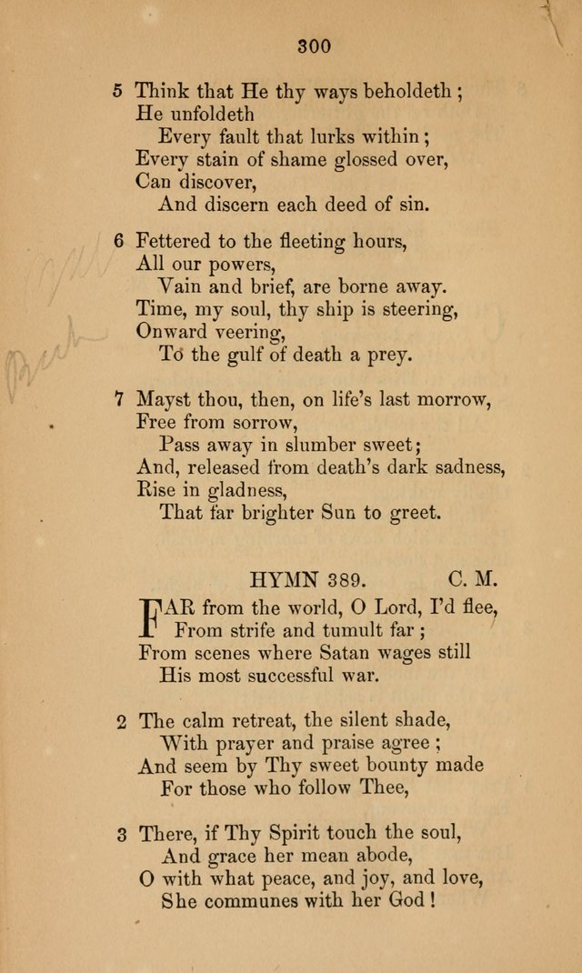 A Collection of Hymns page 300