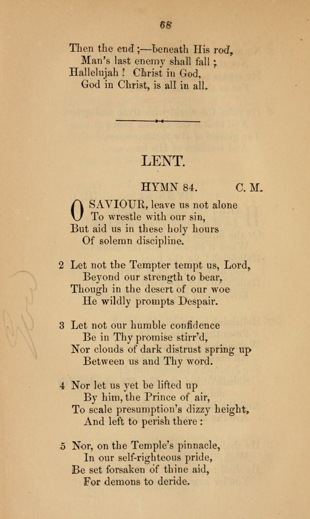 A Collection of Hymns page 68