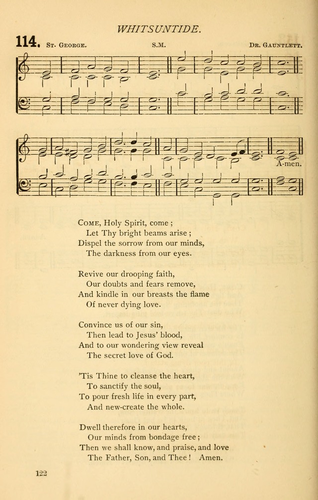 Church Hymnal page 122