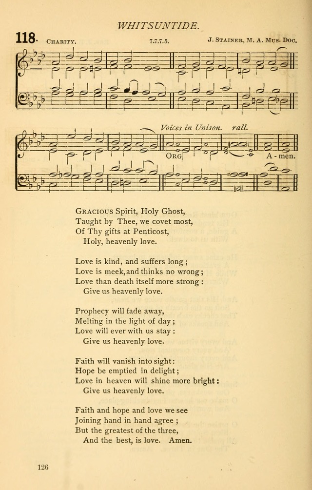 Church Hymnal page 126