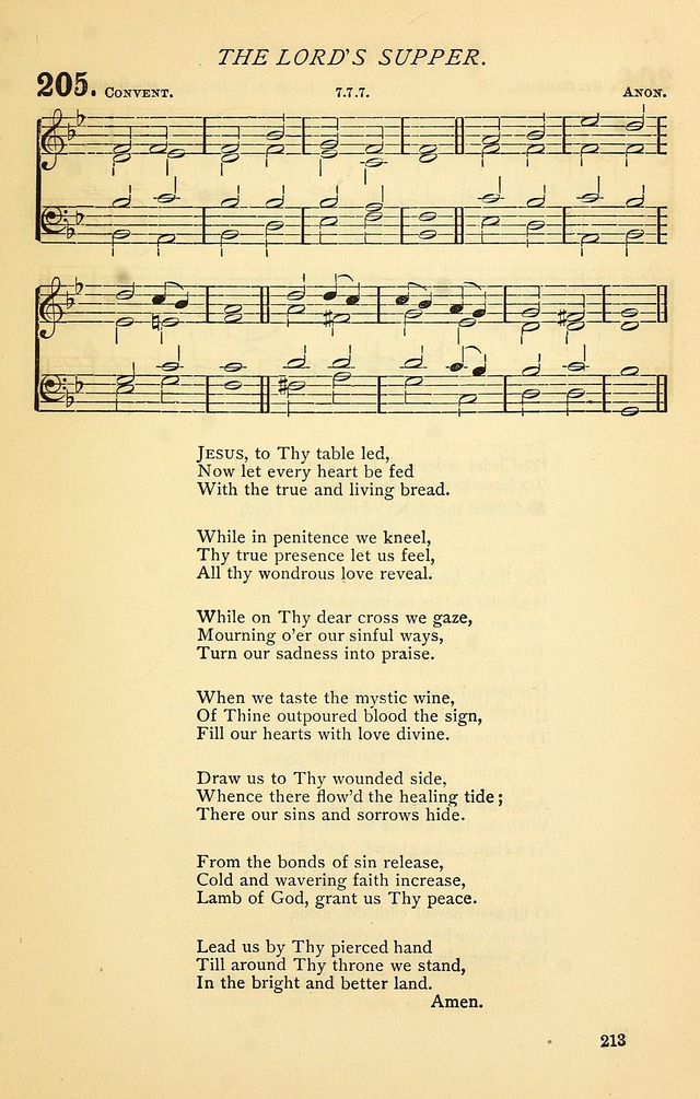 Church Hymnal page 213