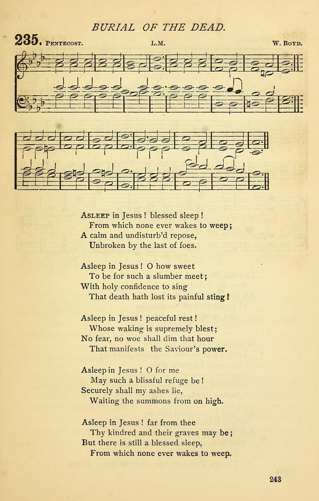 Church Hymnal page 243