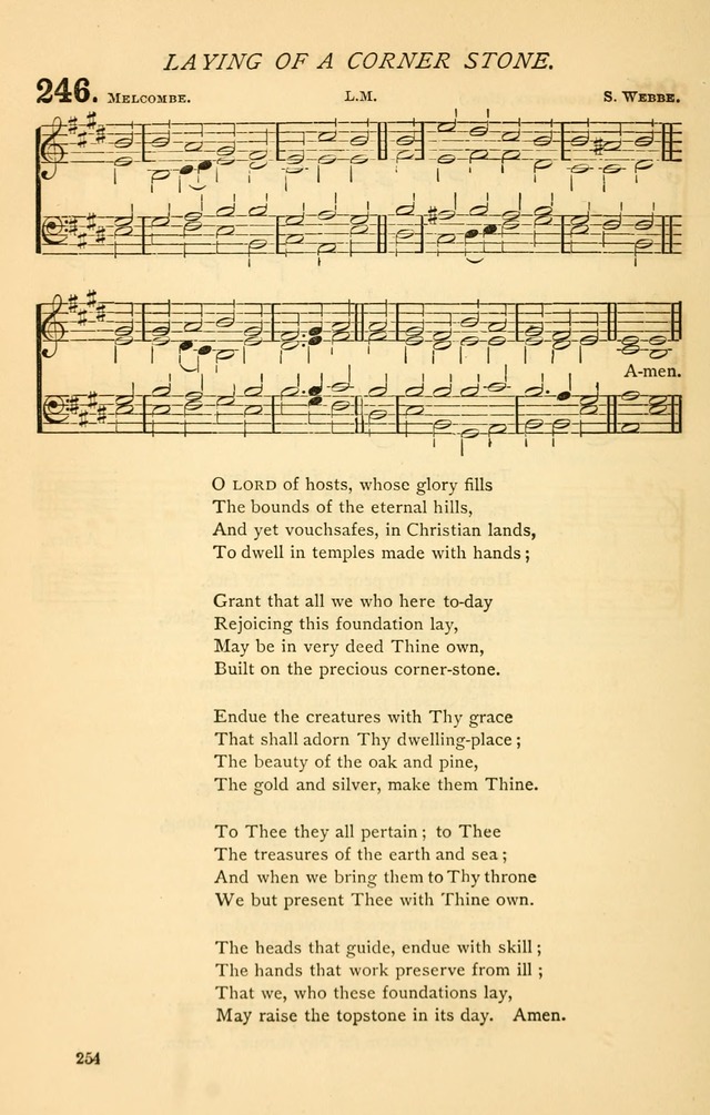 Church Hymnal page 254