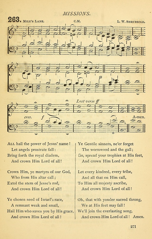Church Hymnal page 271