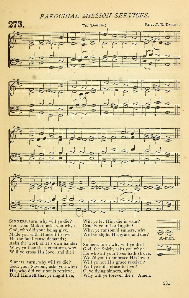 Church Hymnal page 281