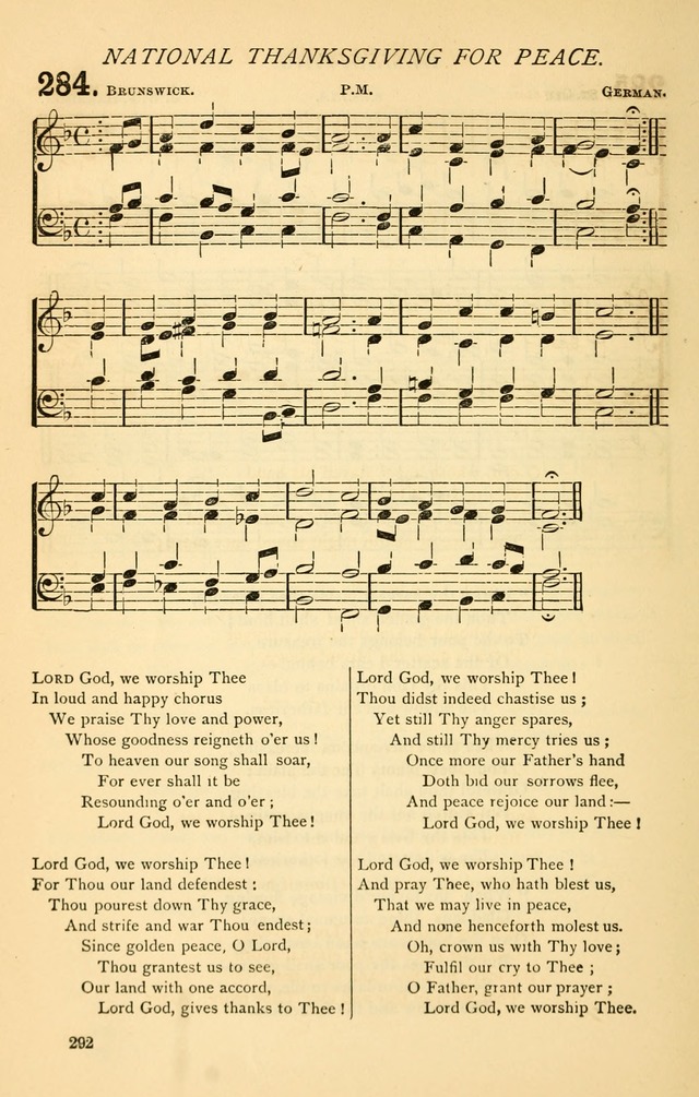 Church Hymnal page 292