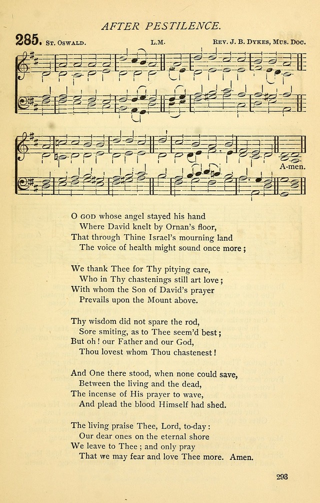 Church Hymnal page 293