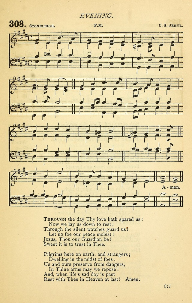 Church Hymnal page 317
