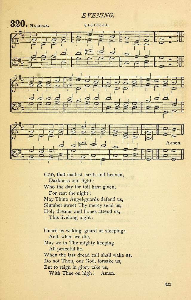 Church Hymnal page 329
