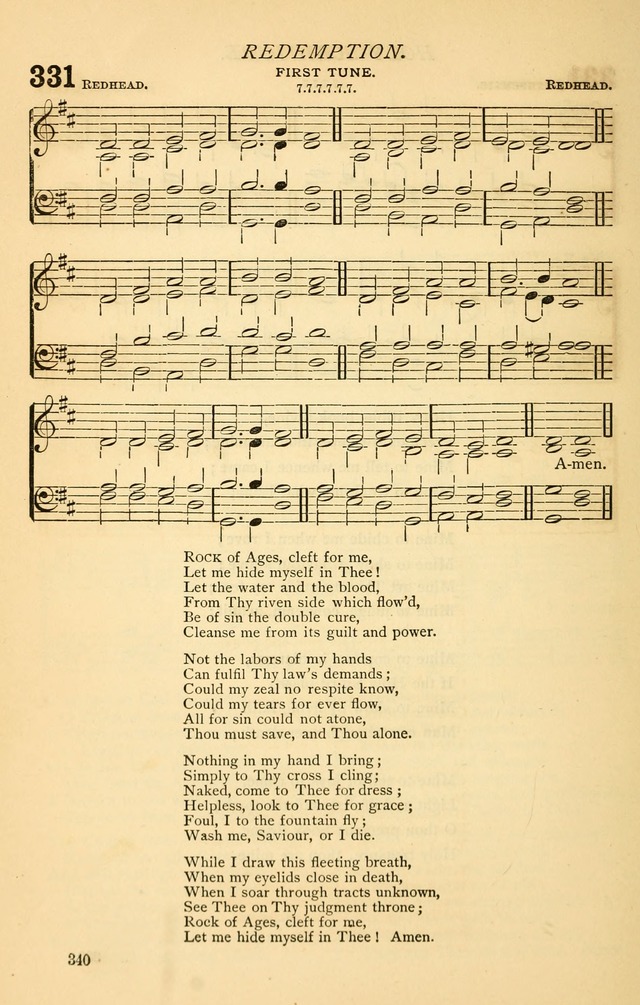 Church Hymnal page 340