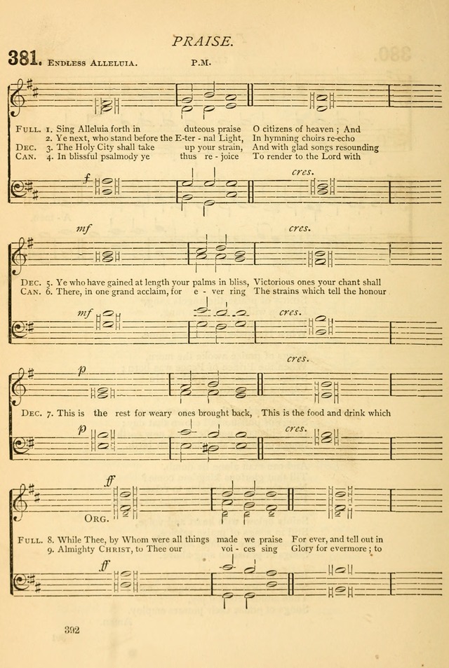 Church Hymnal page 392
