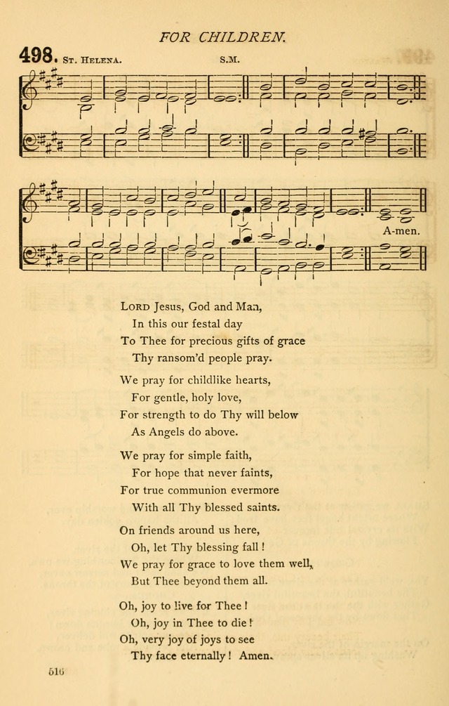 Church Hymnal page 516